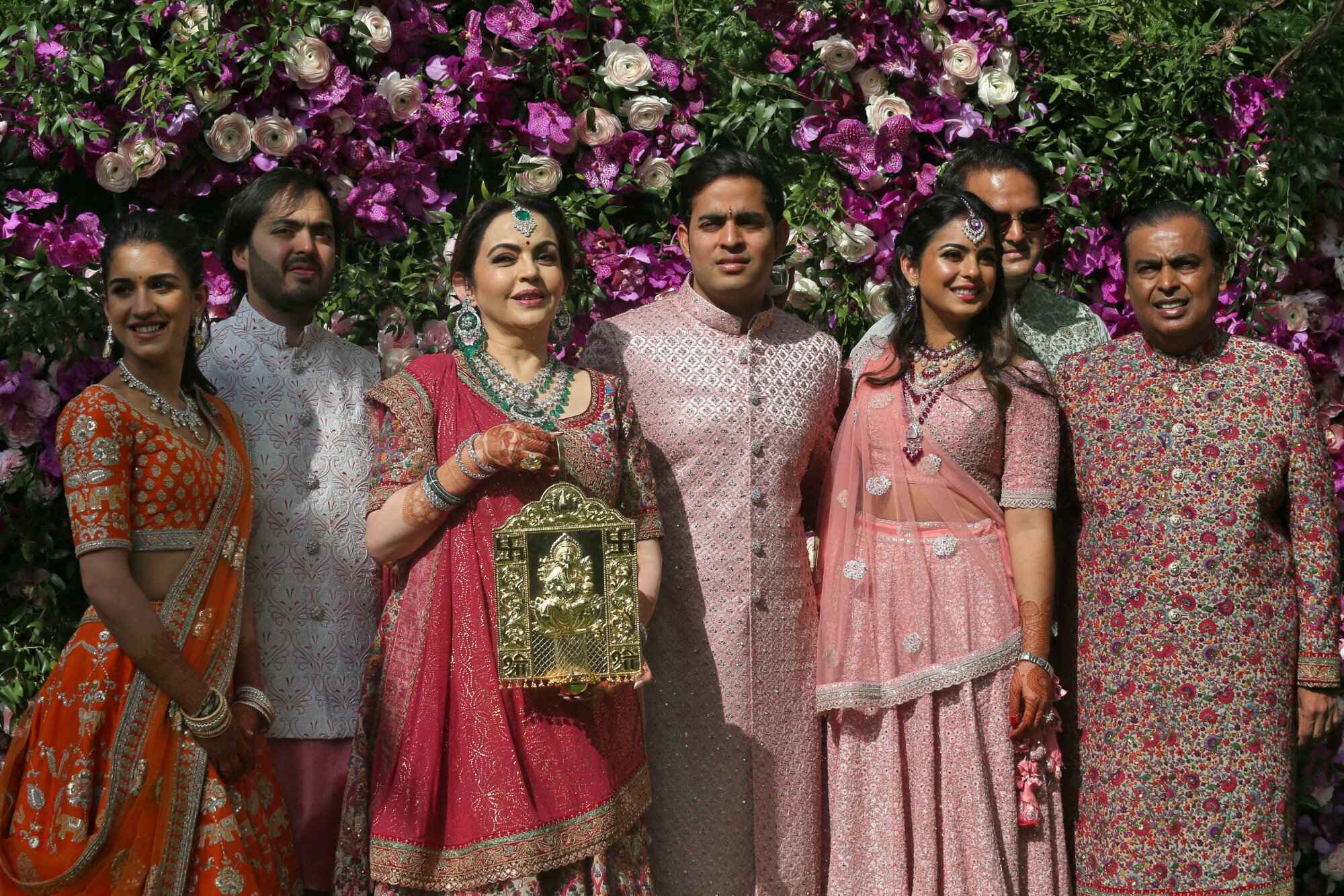 Mukesh Ambani family